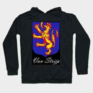 Van Strijp family crest (with writing) Hoodie